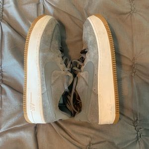 Gray Nike Air Force